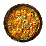 Curried King Prawn 